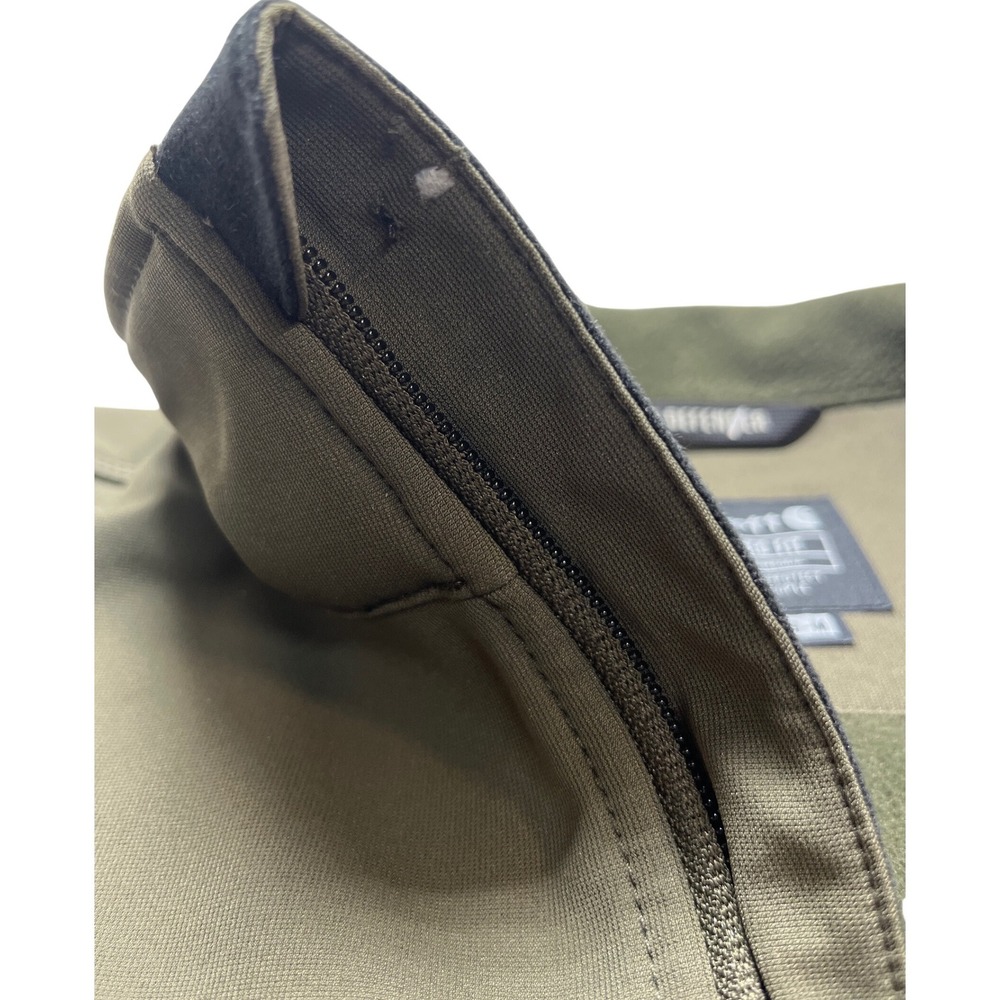 Carhartt‎ Rain Defender Heavyweight Softshell Jacket Olive Green Relaxed Fit XL - Picture 3 of 3